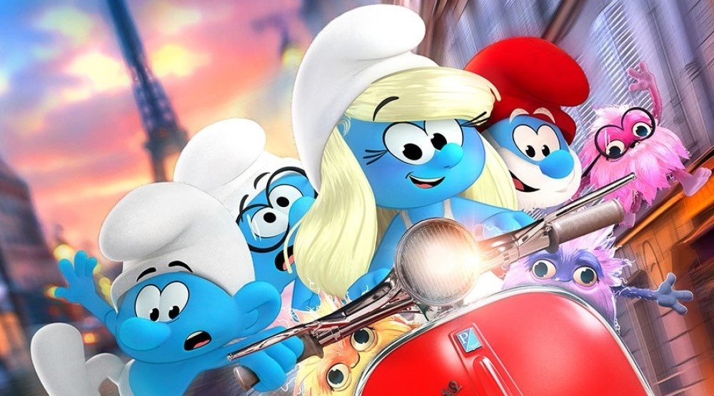     Постер фильма «Смурфики в кино» (2025)