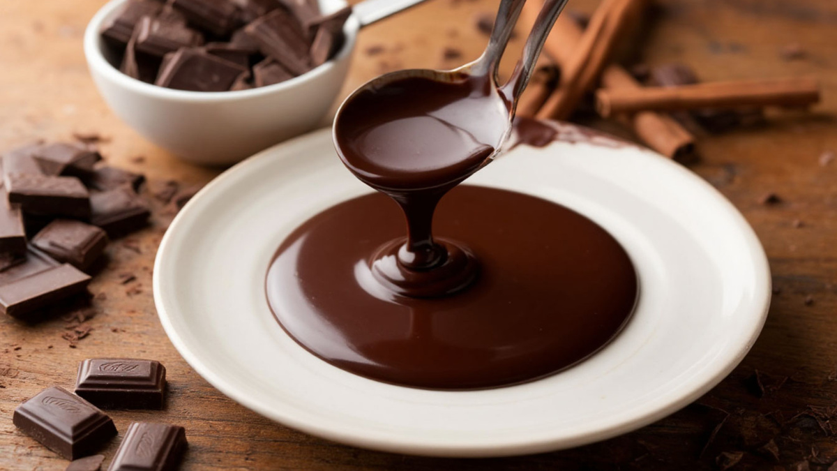 Как растопить шоколад без комочков для идеальной глазури? 🍫✨