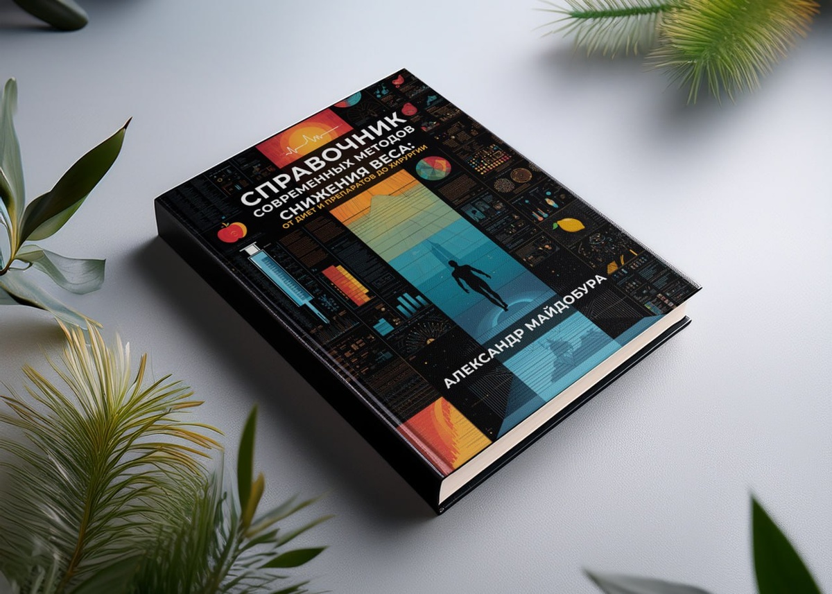 Справочник современных методов снижения веса: от диет и препаратов до хирургии – А. Майдобура, М.: Ридеро, 2025, 412 с.