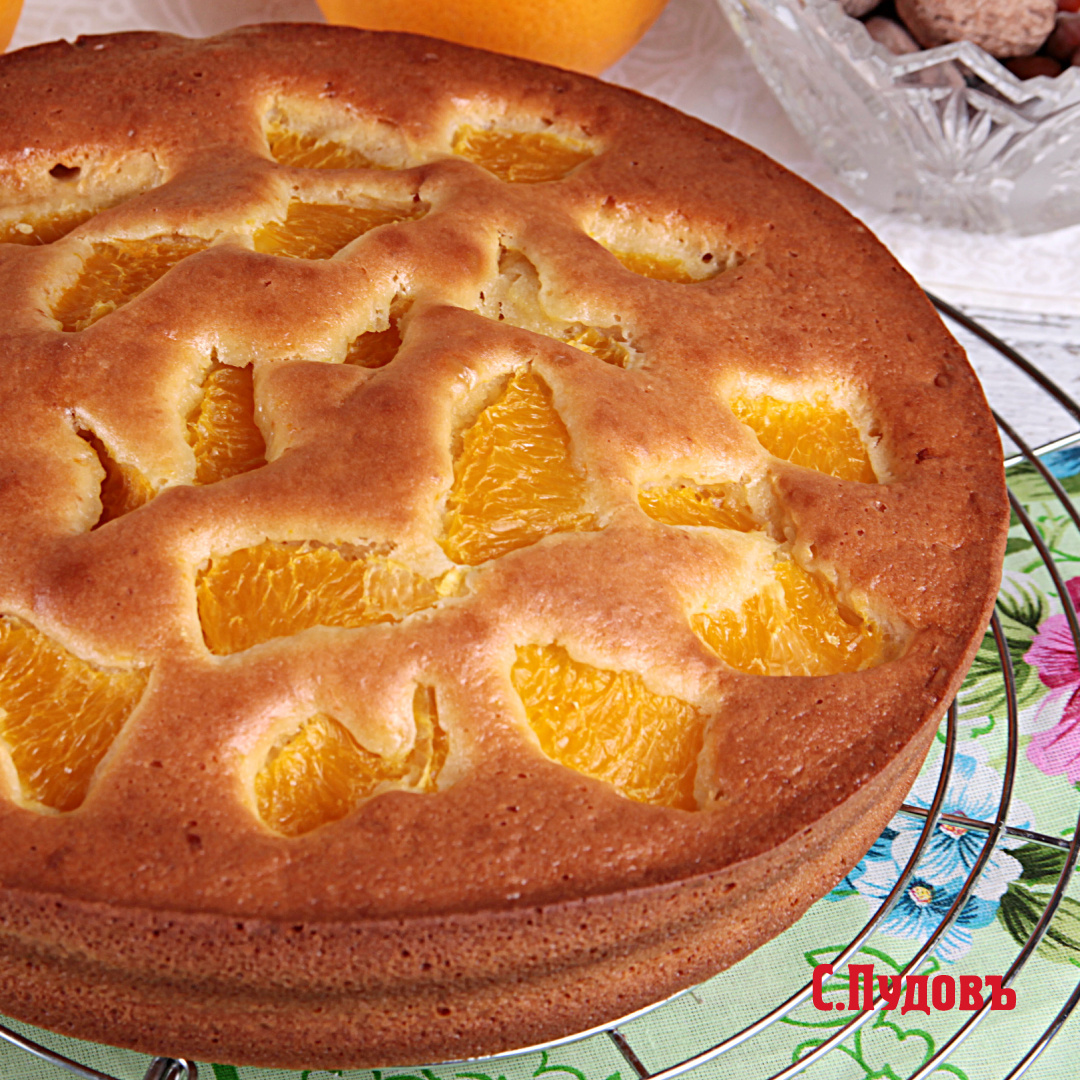 Пирог с апельсинами