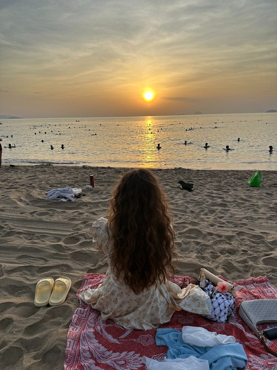 Пляж Нячанга в 5 утра