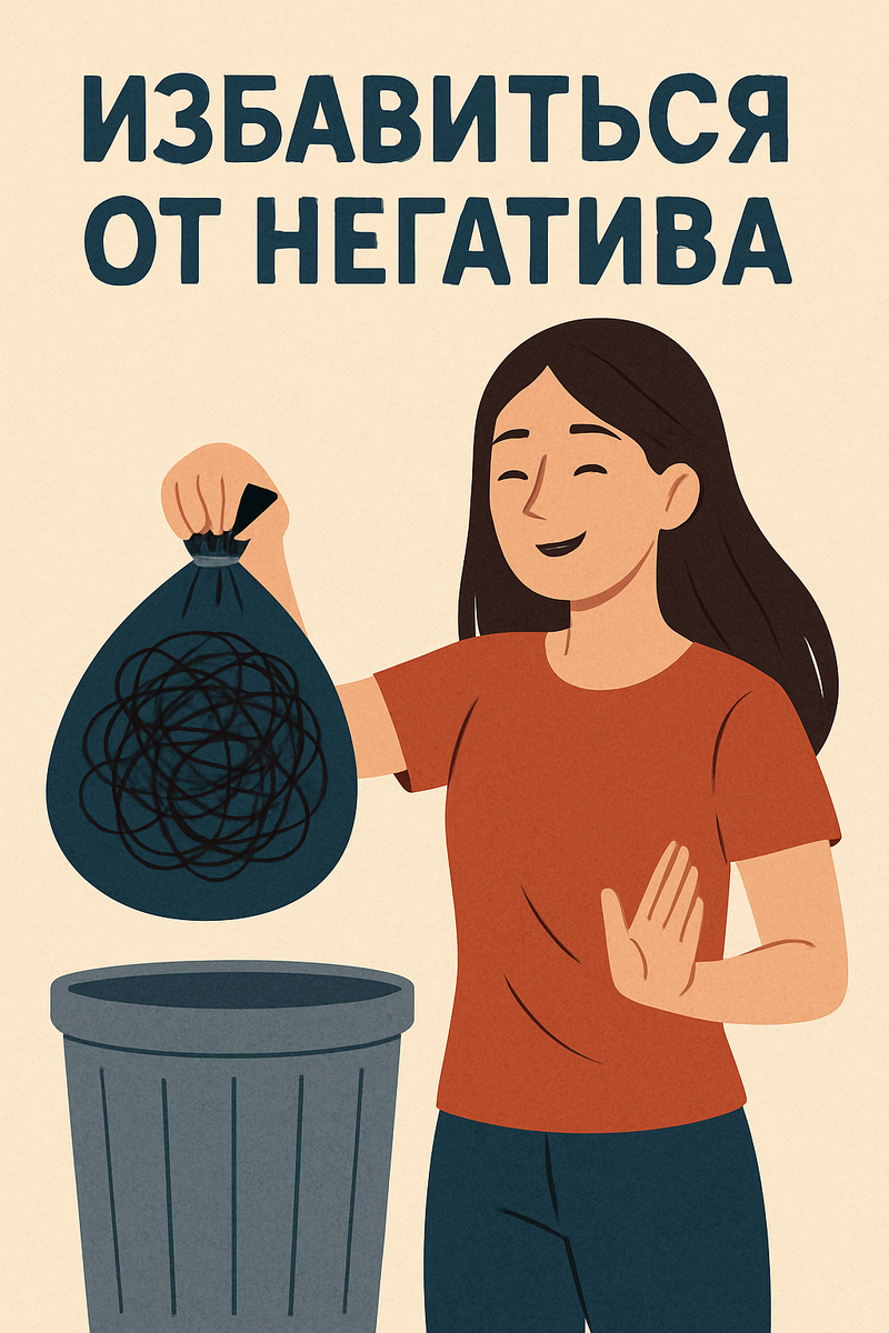 Как избавиться от негатива.