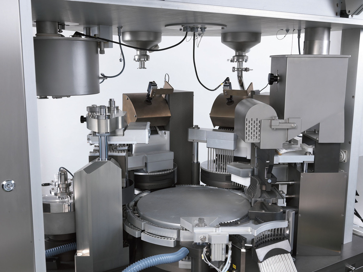 Так выглядит основной узел капсулятора ТЖК - производителя IMA 