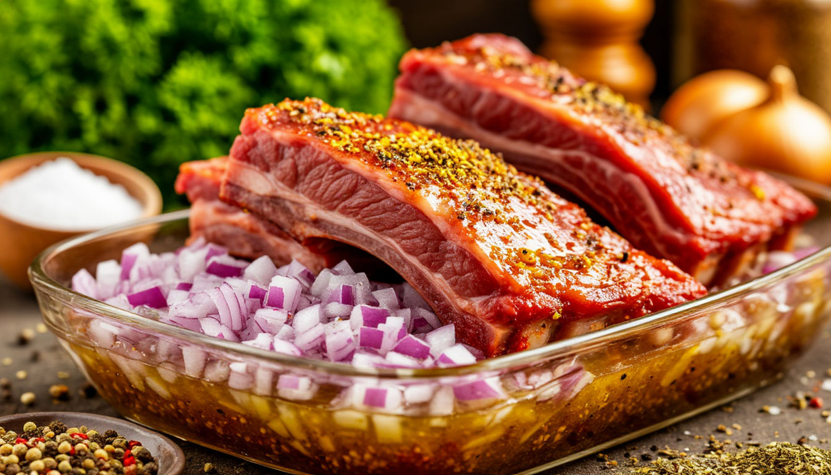 Все аккуратно перемешать и оставить мариноваться. Вкус - закачаешься