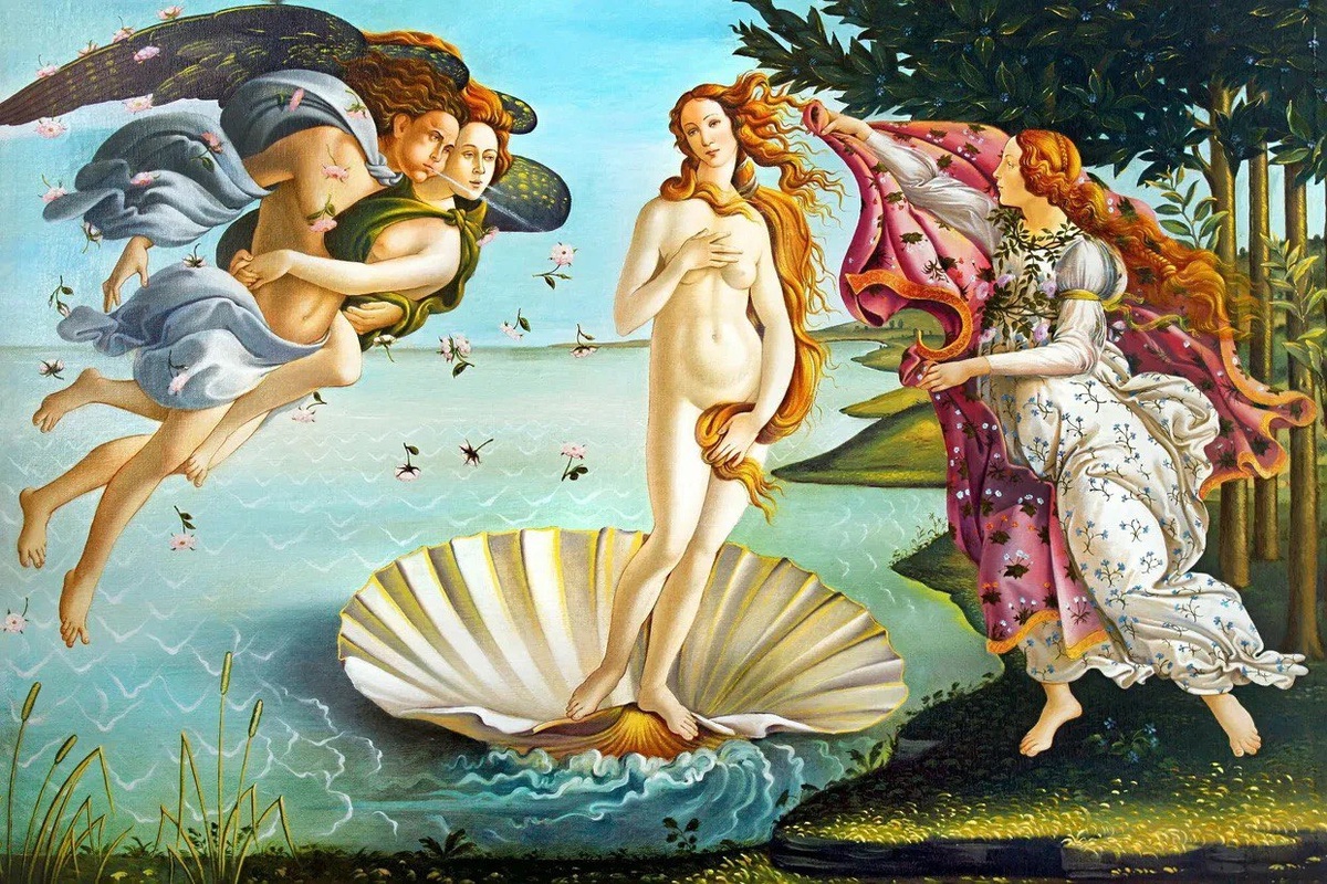 "Рождение Венеры" Сандро Боттичелли