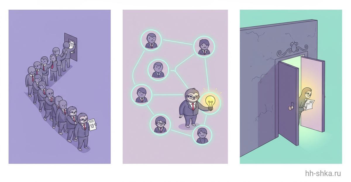Как найти работу через нетворкинг и соцсети: 7 шагов к офферу со скрытого рынка труда