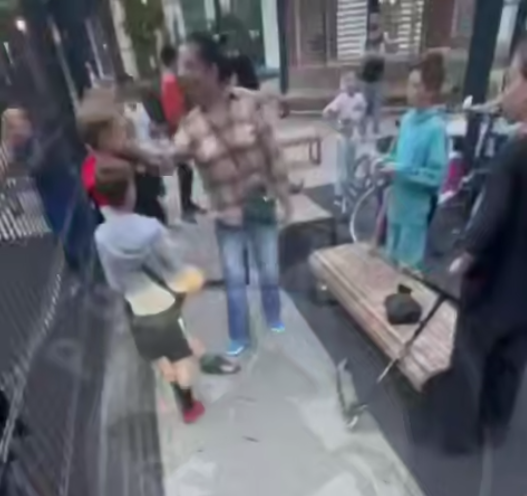 Скриншот видео телеграм-канала "Русская община ZOV"