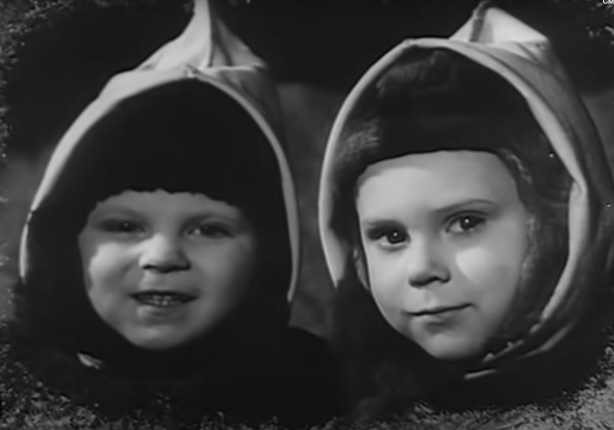 Братья Чук и Гек. Кадр из фильма 1953 г.