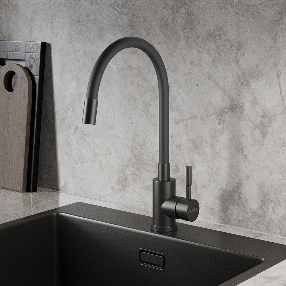 Смеситель для кухни ESKO K44Grafit