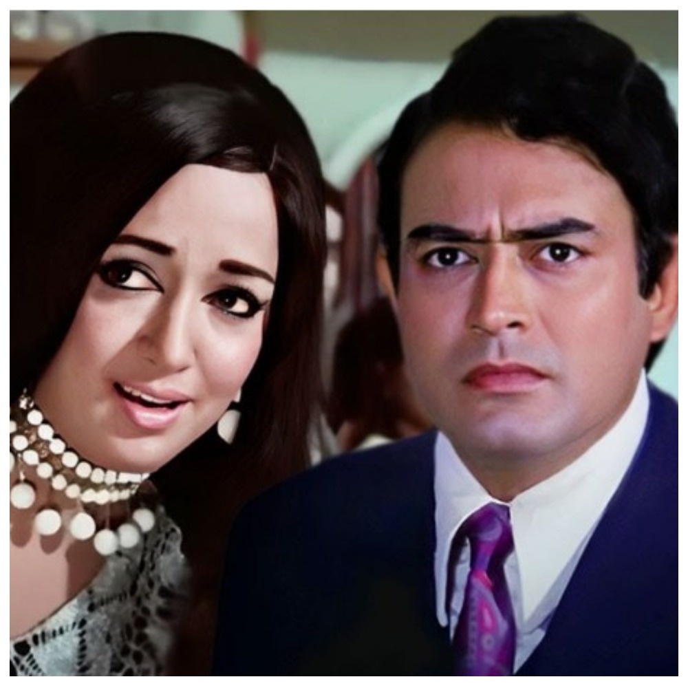 Хема и Санджив Кумар