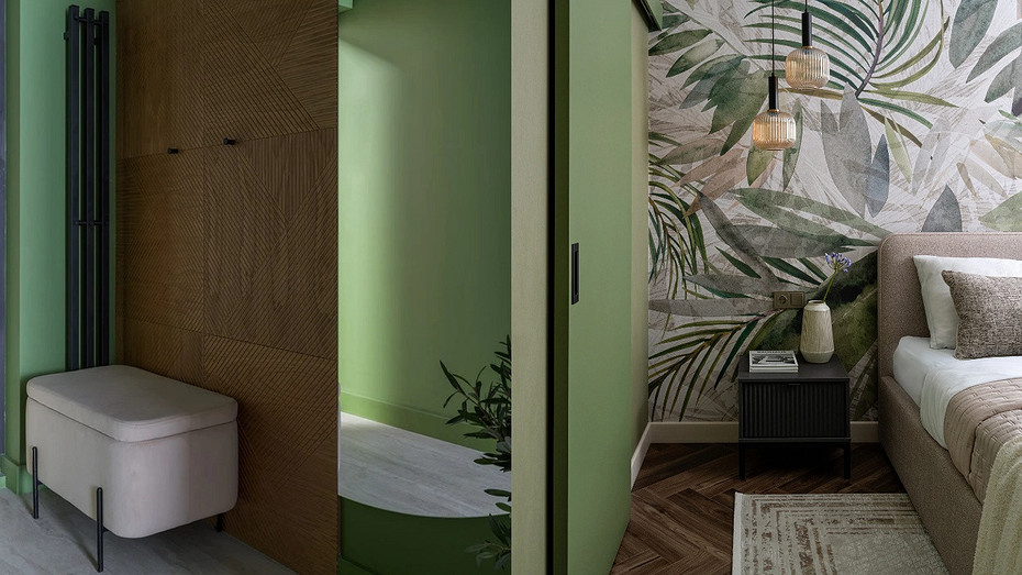 Слева проект студии Artefact. Справа проект Виктории Шаповаловой
