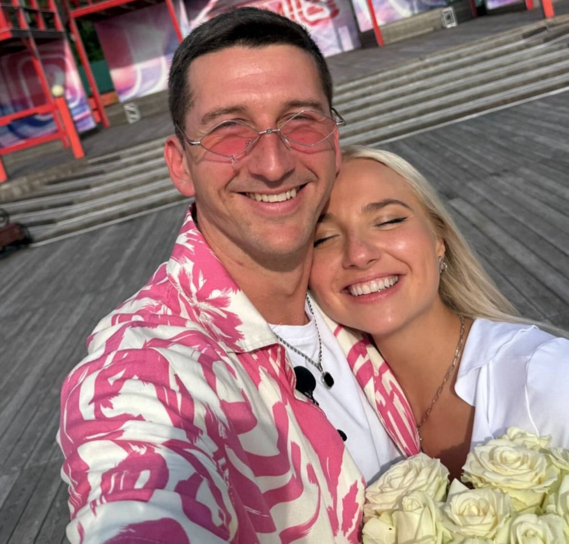 Дмитрий Луковкин и Анастасия (фото из Telegram)