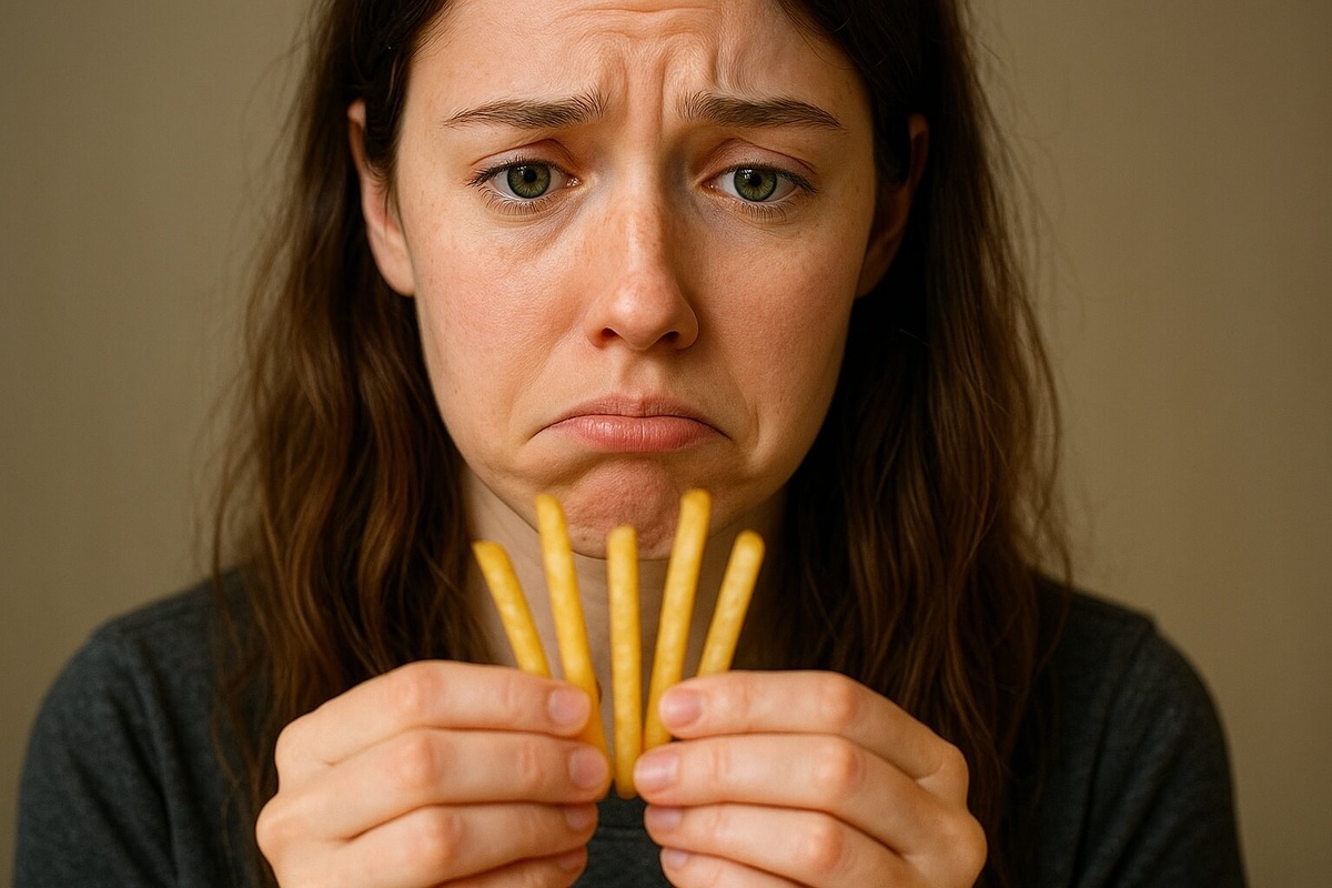    Из-за большого количества жира и крахмала картошка фри плохо усваивается организмом