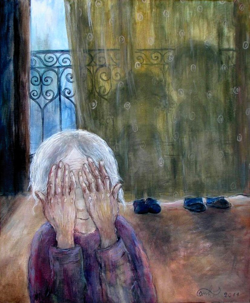 Прятки. Художница Нино Чакветадзе.