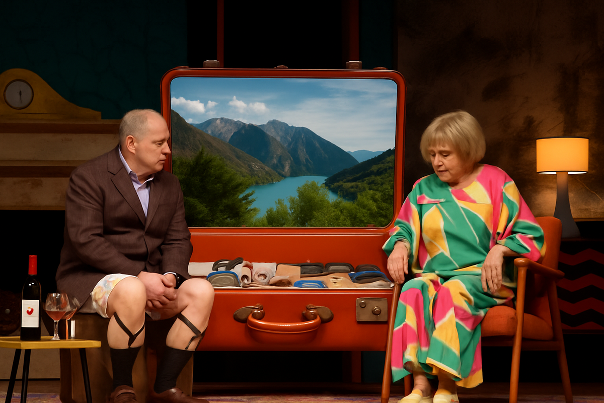 Коллаж автора. Образы главных героев, сложившиеся по личному мнению автора от произведения.