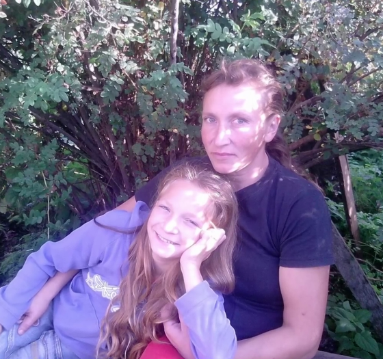 Фотография Зины с матерью