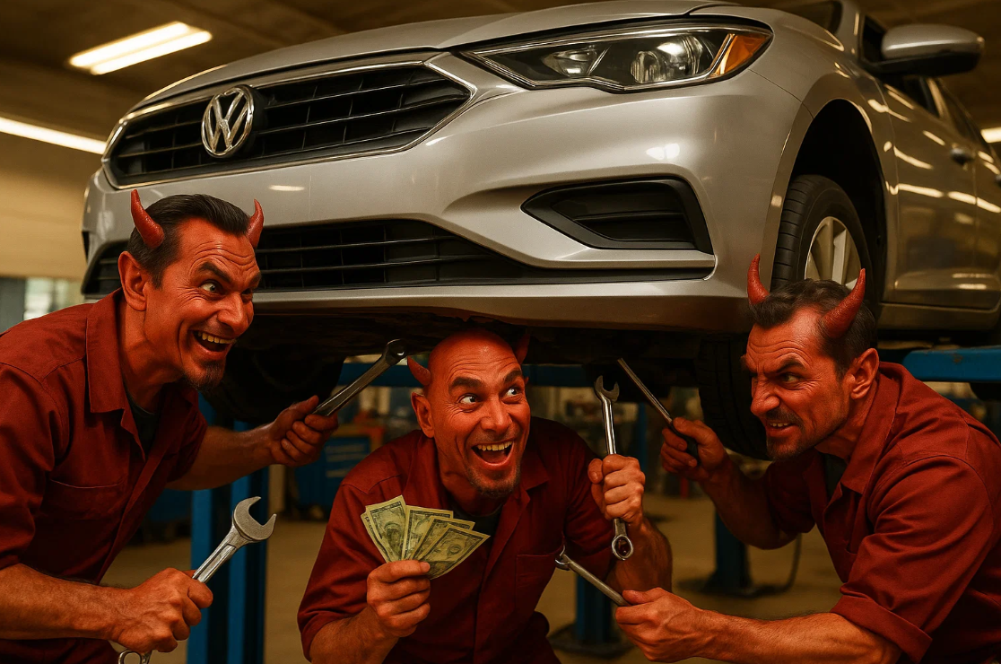 Автосервисы — добро пожаловать в АД. Развод на миллион, или Как вас обдирают, пока вы пьете кофе в комнате ожидания