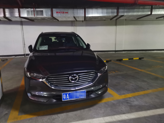 Фото 1. Вид с переди на Mazda CX-8.