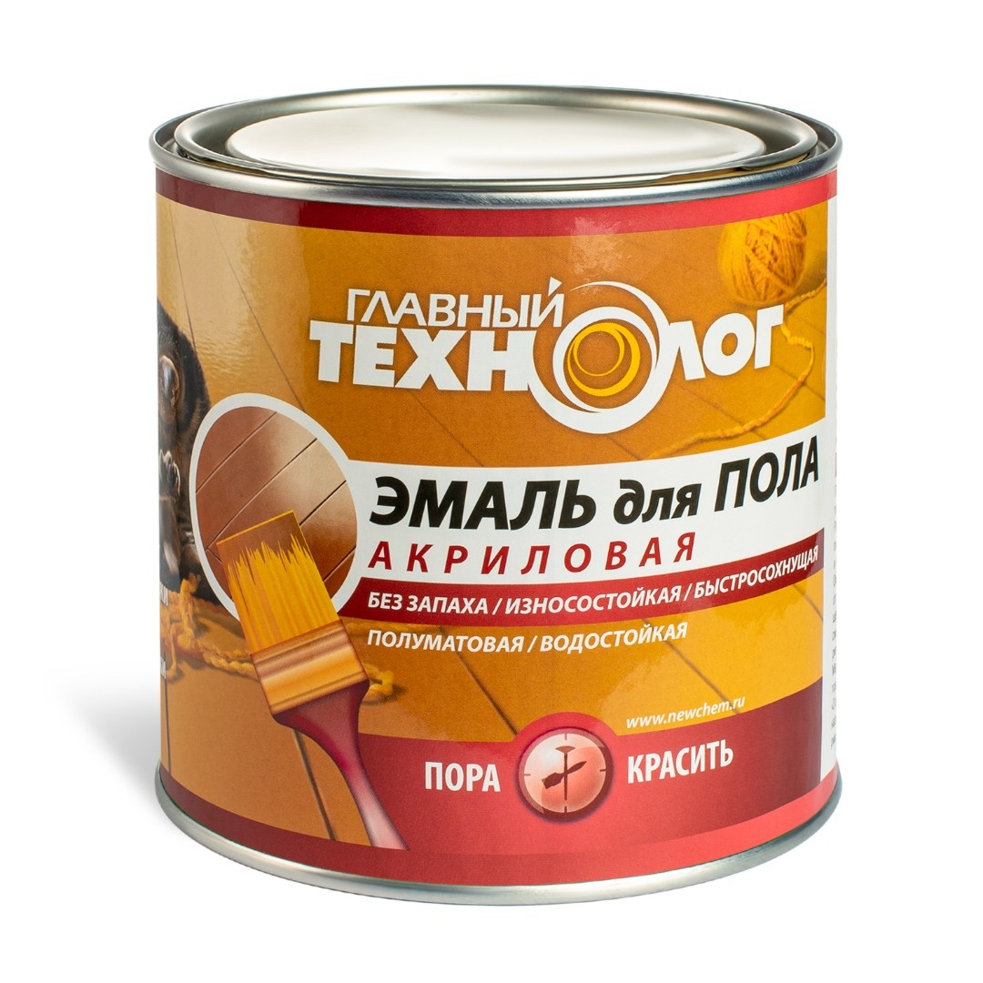 Эмаль для пола акриловая