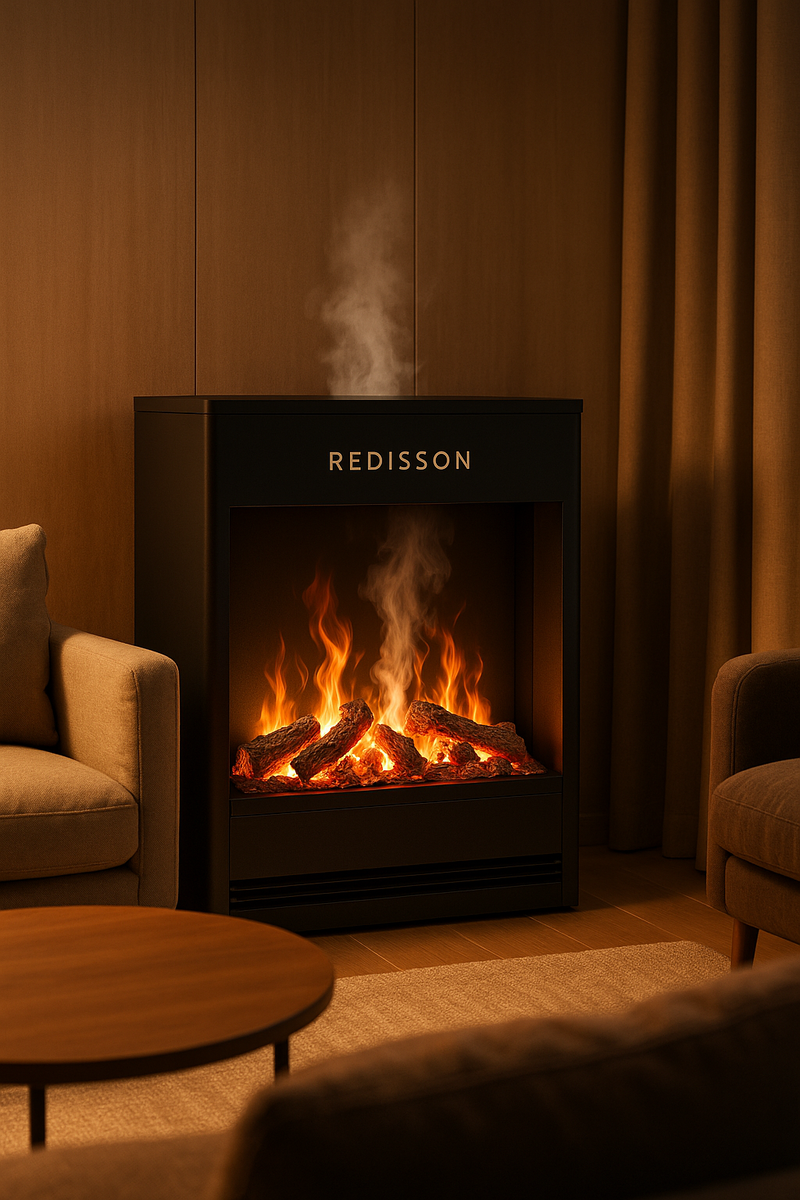    Электрокамин Редиссон с паровым эффектом как ключ к уюту и стилю вашего дома Kamin