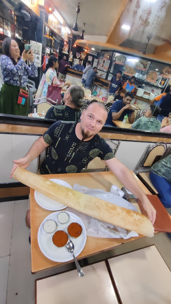 Доса, которую нам принесли