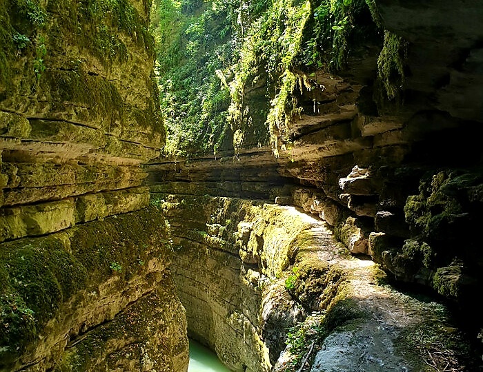 Самые сложные маршруты Абхазии. Каньон Хашупсе