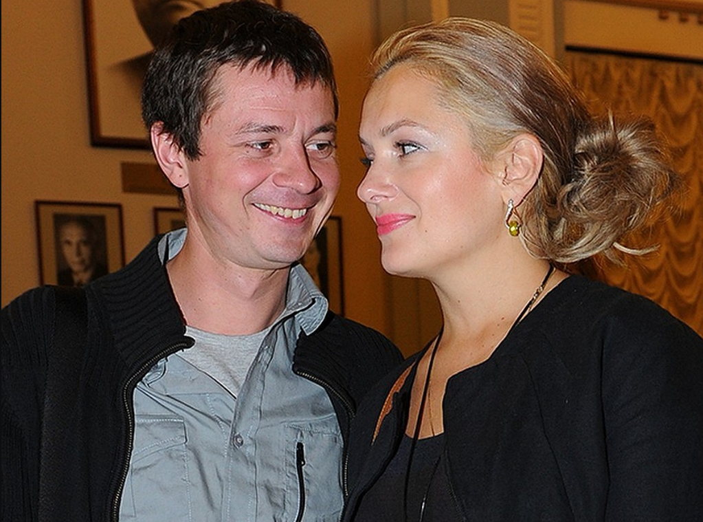 с бывшим мужем Ильей Древновым
