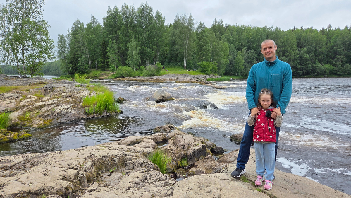 Порог Большой Толли на реке Шуя