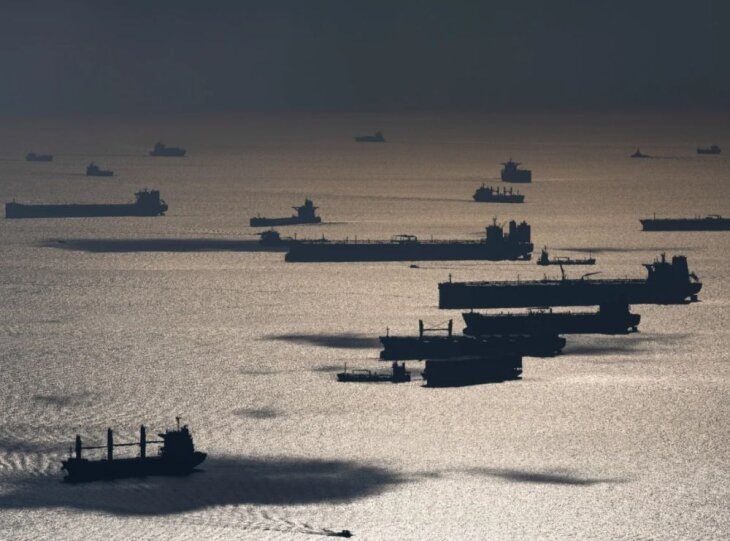     Танкеры в Балтийском море. Фото: Getty Images.