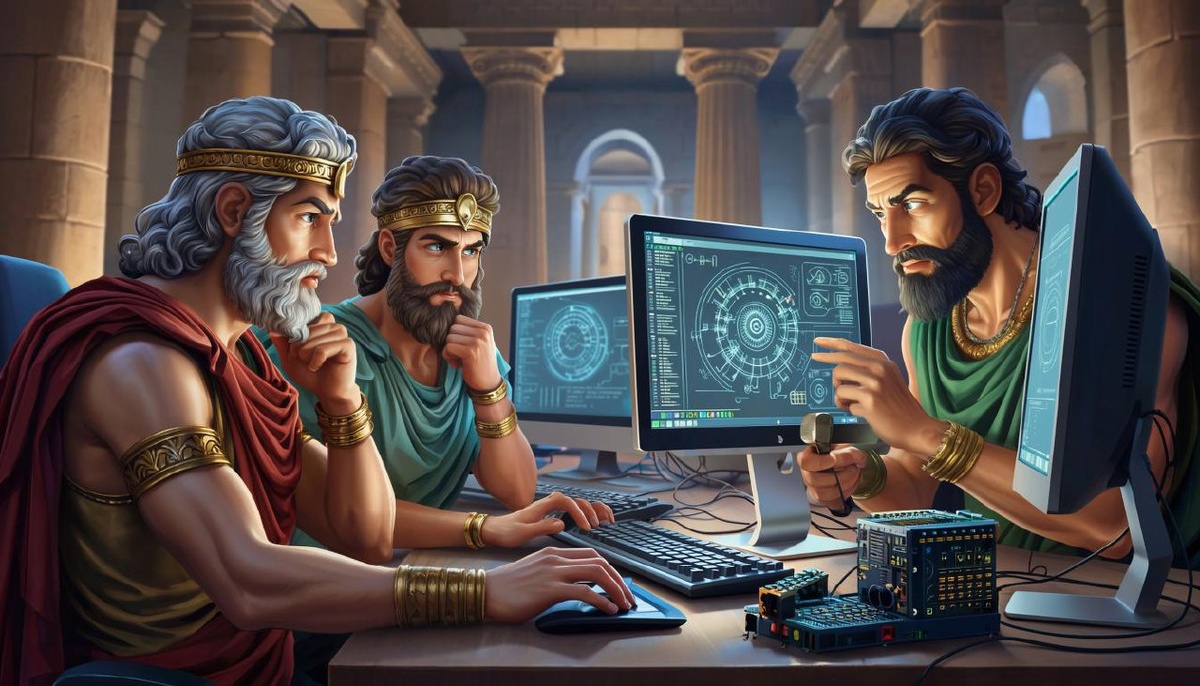 Изображение создано веб-студией «Гротеск» с помощью нейросети Krea