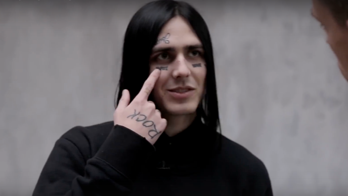    Рэпер Face*. Скриншот: YouTube