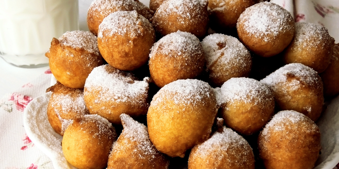 Быстрые пончики на кефире за 10 минут