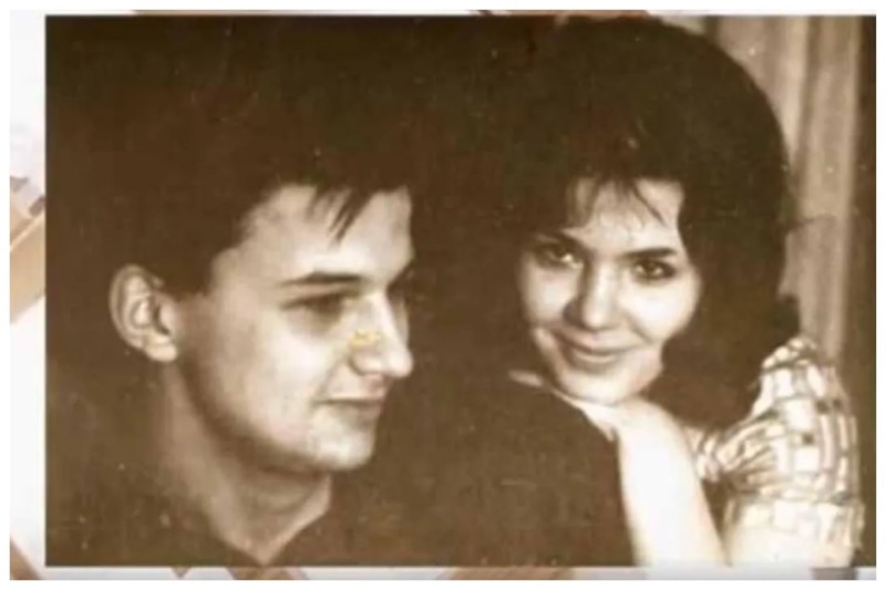 Алексей Рыбников с первой женой 
