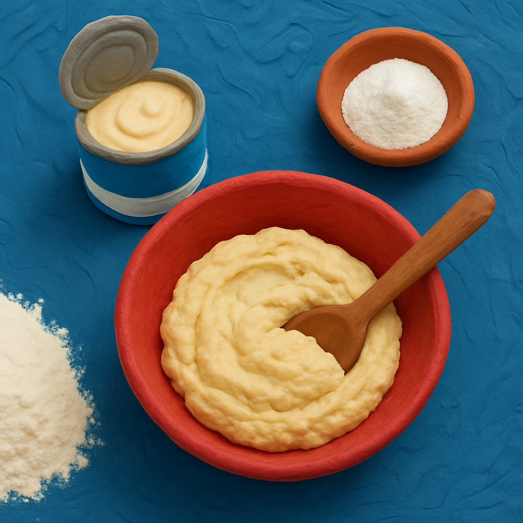 Готовим тесто