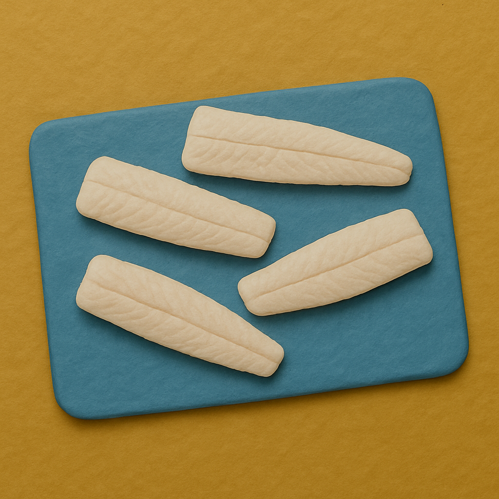 Подготавливаем филе хека