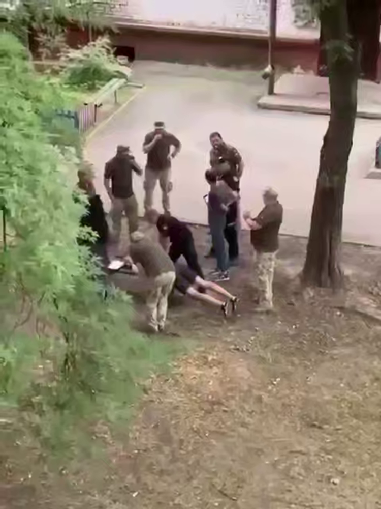 Стоп-кадр видео/Харьков