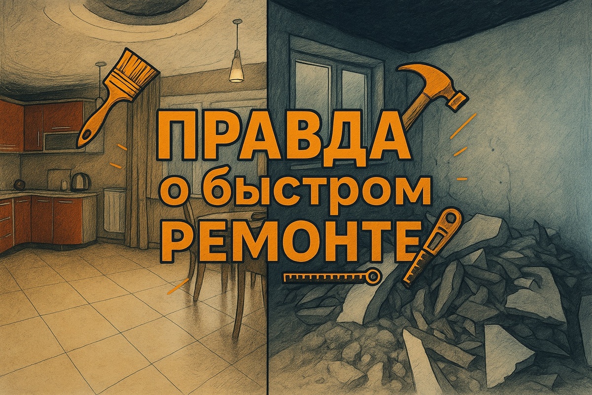 Точка невозврата нашего ремонтного марафона