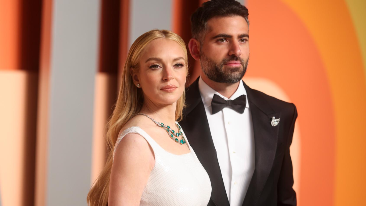    Линдси Лохан и Бадер Шаммас. Фото: Getty Images