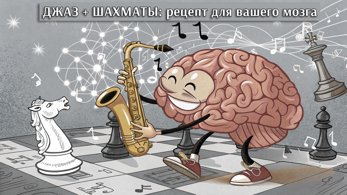 Врачебный рецепт, как джаз и шахматы перезагрузят ваш мозг круче любых ноотропов
