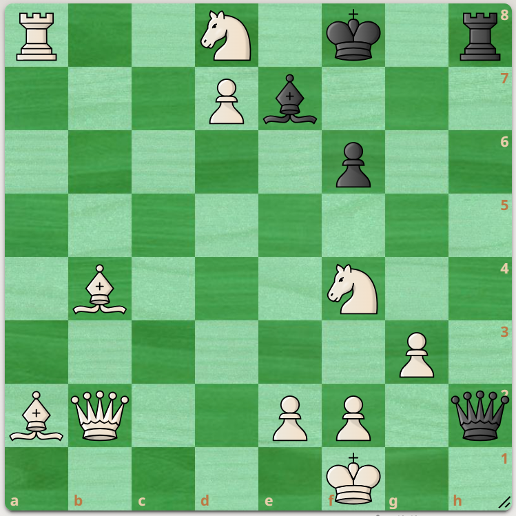 1. Мат в 1 ход, ход белых