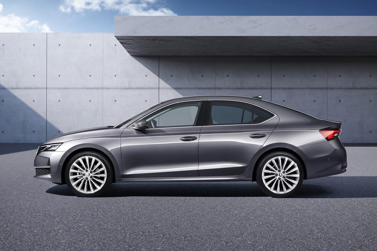 Фото Skoda Octavia лифтбек IV поколение рестайлинг