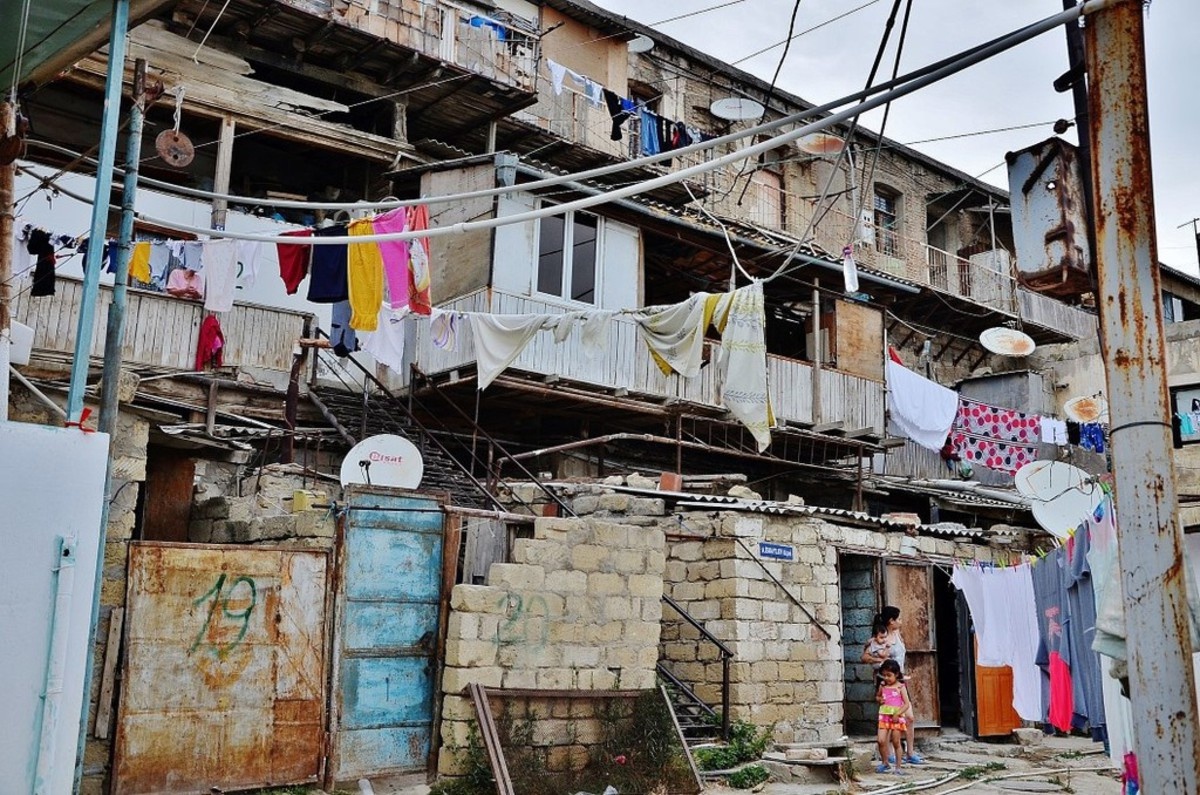 Бедные районы Баку