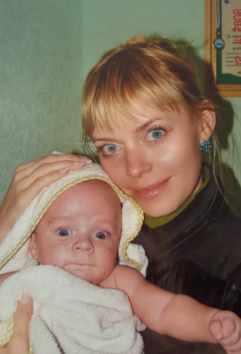 январь 2009. Младшему сыну 1 месяц