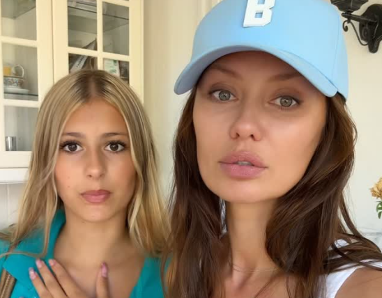 Виктория Боня с дочерью. Анжелиной. Фото: соцсети / @victoriabonya