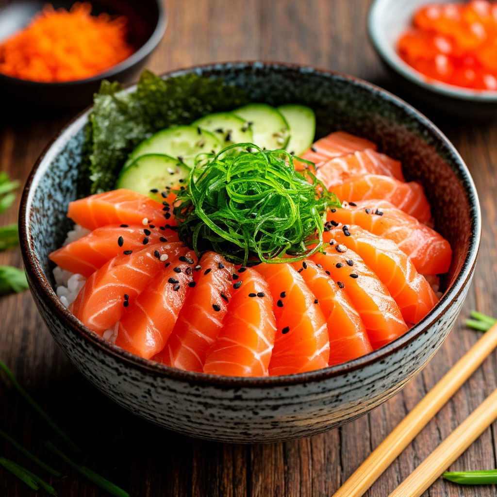 Поке-боул (картинка создана в Шедеврум)