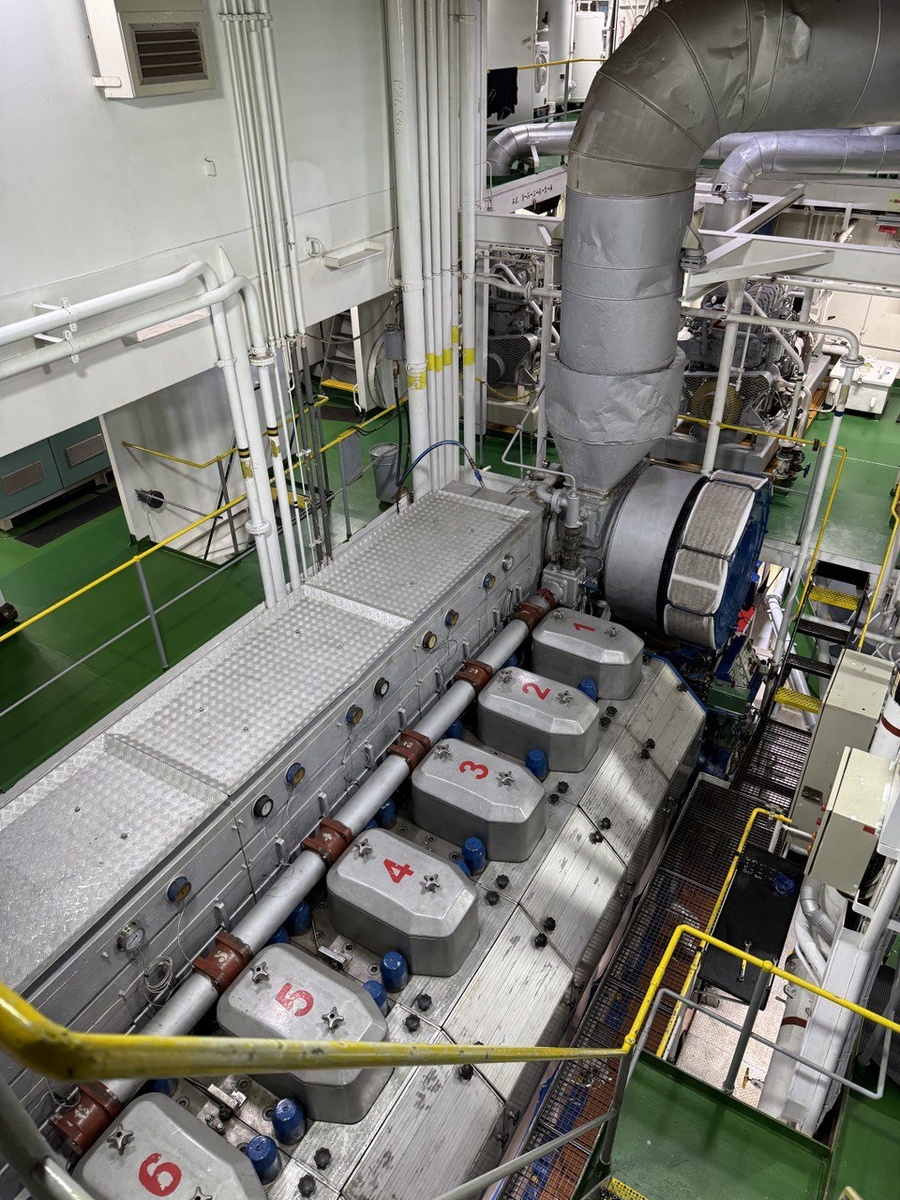 Главный источник движущей силы судна