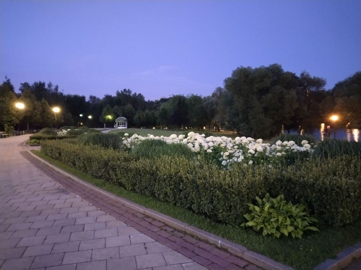 Шикарные цветники