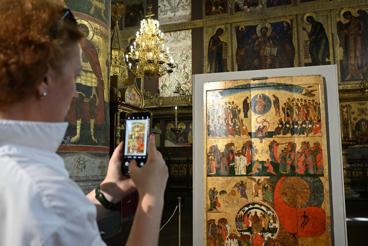 "Страшный суд" потребовал девяти лет реставрации. Пелагия Тихонова / @РИА Новости 