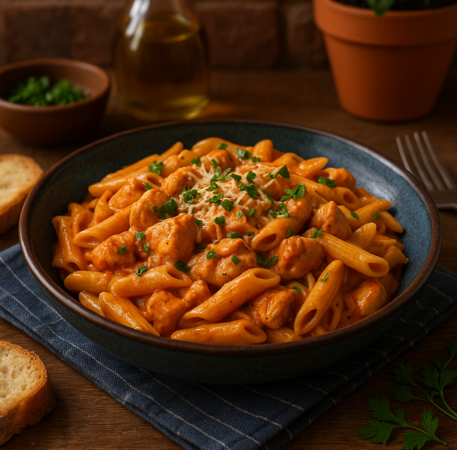 Курица с макаронами в соусе рецепты от Дарики