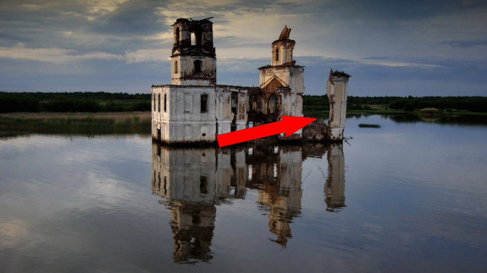    Плавающие храмы на Волге